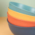 4 Pack Unbreakable 24 oz Cereal Bowls - Reusable Wheat Straw Fiber Lightweight, Dishwasher & Microwave Safe