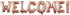 16inch WELCOME Letter Balloons, Rose Gold Alphabet Foil Mylar Balloons for Party Decoration Supply