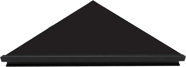 evron Wall Mount Corner Shelf,Easy to Install Metal Front Floating Corner Shelves with