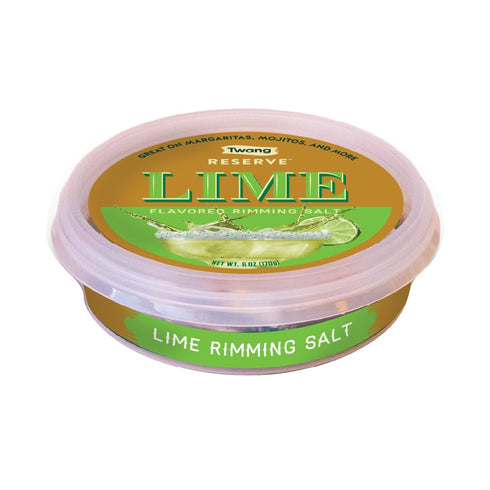 Twang Lime Rimming Salt Tub, 6 Ounce Tub