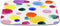 TheBlackSpot Colorful Cartoon Polka Dot Bathroom Rugs, Non Slip Bath Mat, Imitation Cashmere Door Rug