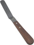 Professional Cake Decorating Tools, Stainless Steel 6.5" Offset Cake Spatula with Wood Handle