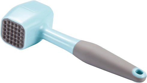 Meat Tenderizer Hammer Mallet with Comfort Grip Rubber Handle, Dual-Sided Pounder for Tenderizing Meat