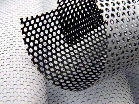 One-Way Perforated Vinyl Privacy Window Film Adhesive Glass Wrap Roll (0.5ft x 54 Inches)