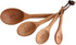 Wood Measuring Spoons Set, 4pcs/set, Healthy No Paint Cooking Tools