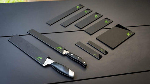 EVERPRIDE 9-Piece Knife Guard Set - Universal Blade Cover Sheaths for Chef and Kitchen Knives