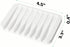 Urbanstrive Counter Soap Dish Shower Waterfall Soap Tray Holder for Bathroom, Kitchen, Top, Flexible Silicone, Keep