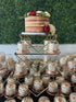 50-Pack Paper Baking Cups, Greaseproof Disposable Cupcake Muffin Liners, Large Gold Scroll