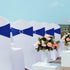 50PCS Spandex Chair Sashes Bows - Babenest Premium Stretch Chair Cover Band with Buckle Slider Universal Elastic Chair