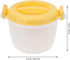 CALLARON Soup Microwave Rice Cooker Steamer Bowl: Portable Oven Food Steamer Pot Small Pasta Cooker Fish Vegetable Steaming Bowl Food Container Ramen Cookware Random Color L Bento Lunch Box by CALLARON
