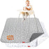 Splat Mat for Under High Chair Mat 2 Pack, Anti Slip Bottom