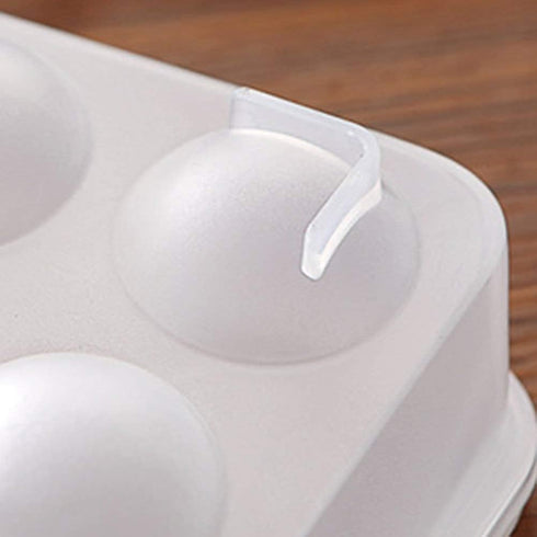 HANSGO Deviled Egg Containers with Lid, Tray Holder Carrier for 24 Eggs for Home Party Kitchen Supplies