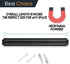 Magnetic Knife Strips Set of 2, 15 Inch Knife Storage Strip, Kitchen Utensil Holder, Multipurpose Knife Rack