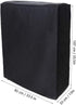 xianshi Black Universal Rollaway Folding Bed Storage Cover - Portable Dust Proof Protective Cover with Zipper for