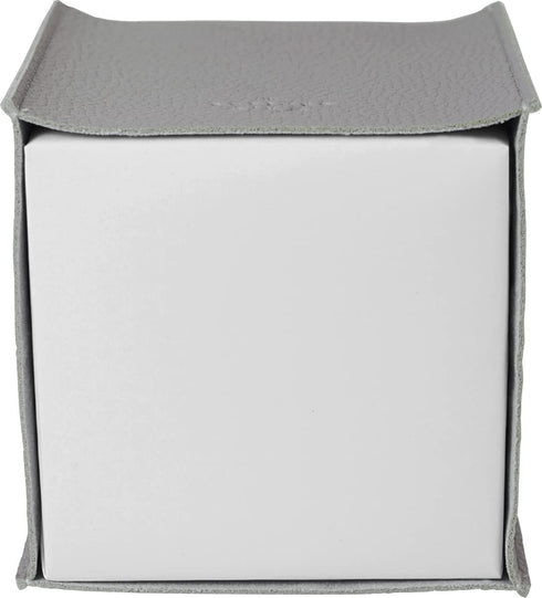 Carrotez Modern PU Leather Square Tissue Box Cover - Decorative Organizer for Bathroom Vanity, Night Stands, Office