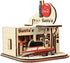 Cottage Gas Station Christmas Tree Ornaments