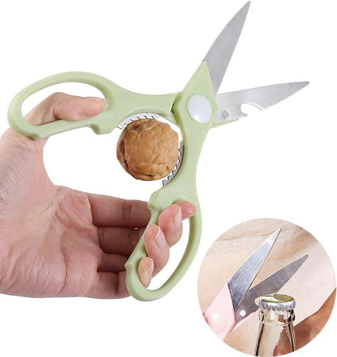Mini Travel Cutting Board Set, 4 Pcs Portable Mini Camping Plastic Cutting Board & Knife (Green)