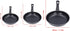 AUNMAS Nonstick Frying Pan, Mini Stainless Steel Cooking Pan, Thickened Wall Skillet for Induction Cooker
