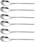 IMEEA Demitasse Spoons - Set of 6, 4.5 Inch SUS304 Stainless Steel Espresso Spoons