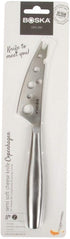 BOSKA Stainless Steel Cheese Knife - Copenhagen Nr.2, Multi-Functional Cheese Slicer, Dishwasher Safe