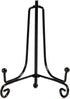 Juvale 4 Pack Iron Easel Display Stand, 5 Inch Decorative Easel for Tabletop, Plates, Pictures, Paintings