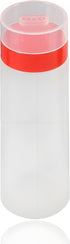 FILFEEL 4-Hole Squeeze Type Sauce Bottle, Resin for Ketchup, Jam, Mayonnaise, Olive Oil, Yellow/Red