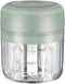 Mini Electric Food Processor and Garlic Chopper - 250ML, USB Charging, 3 Blades for Chopping Vegetables, Garlic, Meat