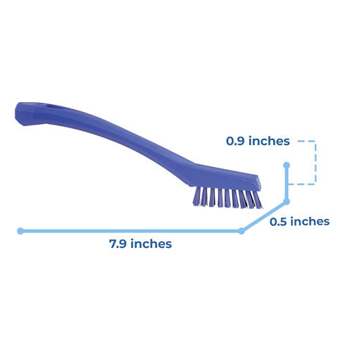 44018 Brush,Detail,Stiff,9" .5",PP/PBT,Purple Vikan x