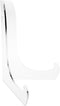 Plymor Clear Acrylic Easel 60-Degree Angle, 9" H x 7" W x 5.75" D with Shallow Support Ledges