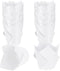 Jutom 200 Pack Tulip Cupcake Liners, Greaseproof Muffin Liners for Weddings and Parties, White