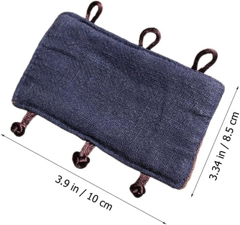 MAGICLULU Anti-Scald Handle Pad Toaster Cover Skillet Handle Holder Tea Kettle Handle Sleeve Pan Lid Holder Pan Grip Covers Teapot Handle Gloves Pot Handle Covers Cotton Linen Bush Pot Cover by MAGICLULU