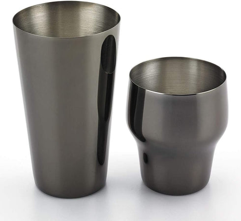 Barfly Cocktail Shaker Set - 24oz (700 ml) Gun Metal Black