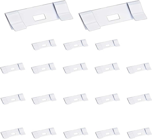 20 PCs Vertical Blind Repair Vane Tabs, Replacement Blind Fixer Kit for Vertical Blinds and Slats