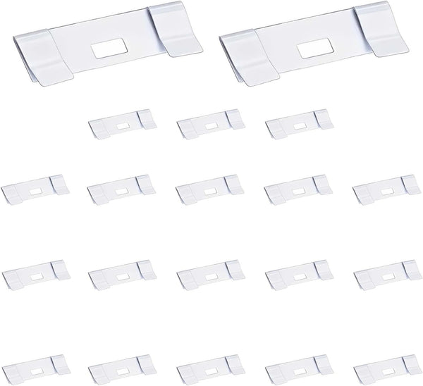 20 PCs Vertical Blind Repair Vane Tabs, Replacement Blind Fixer Kit for Vertical Blinds and Slats