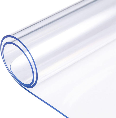 30X78 Inch 1.5mm Table Protector Clear Plastic Tablecloth Cover Wipeable Table Pad