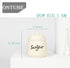 ONTUBE Ceramic Sugar Bowl with Lid and Spoon, 12oz (beige)