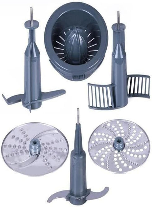 NutriChef Food Processor Replacement Parts for Multifunction Model Number: NCFPG9 (Gray)