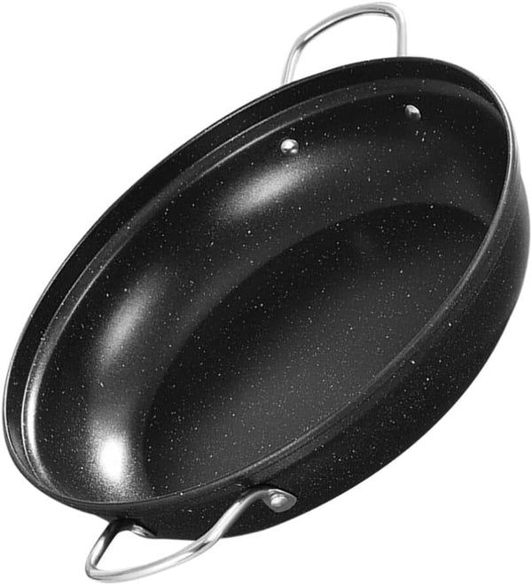 Stainless Steel Skillet with 2 Handles, Everyday Saute Pan, Multipurpose Deep Frying Pan