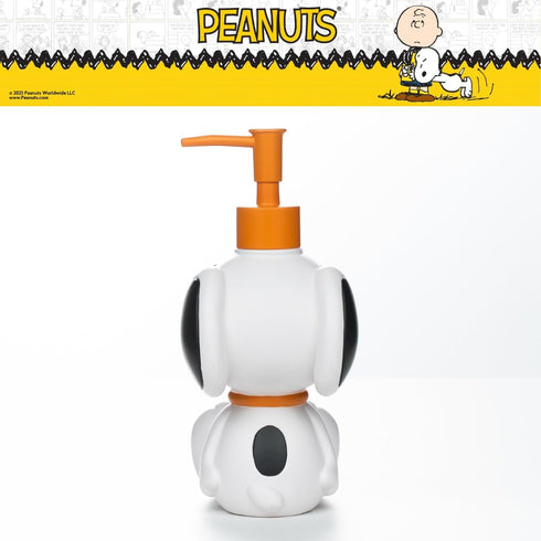 12.70 Peanuts Snoopy Soap/Lotion/Hand Sanitizer Resin Pump Dispenser, Ounces, (Officially Licensed Product) by Franco