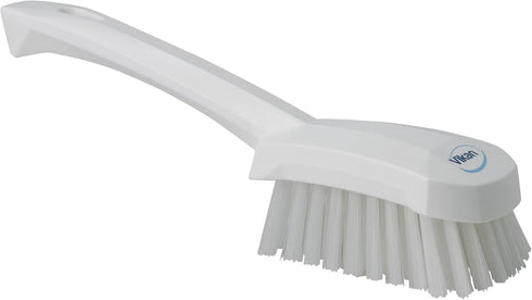41925 Brush,Washing,Stiff,10",PP/PBT,White Vikan