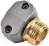 Zinc and Brass Male Clamp Coupling, Fits 3/4" or 5/8" Garden Hose Repair Fitting