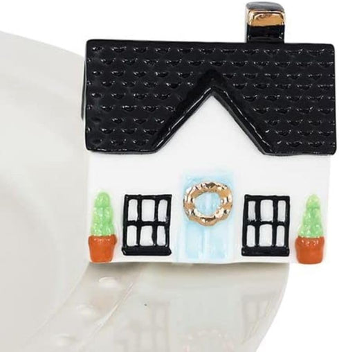 Nora Fleming Hand-Painted Mini: Home, Sweet Home! (House) A289