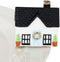 Nora Fleming Hand-Painted Mini: Home, Sweet Home! (House) A289