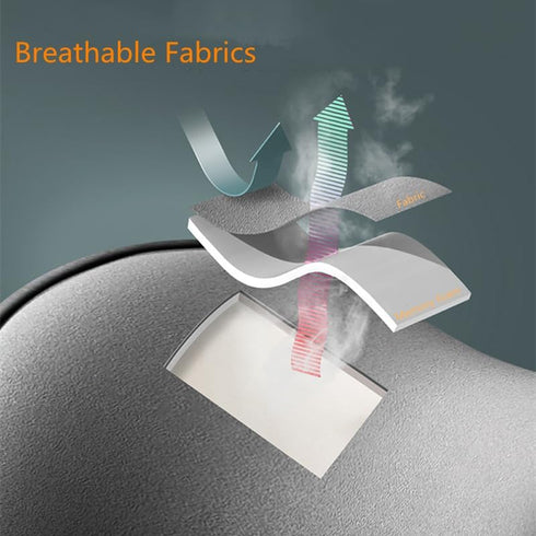 Sothuba Car Lumbar Support Pillow and Car Neck Pillow Kit, Ergonomic Car Seat Headrest & Lumbar Cushion with Adjustable