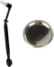 Coffee Machine Cleaning Set, 1 Piece Brush with Spoon & 1 Piece 58mm Stainless Steel Backflush Insert