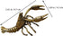 Kisangel Brass Lobster Figurine Feng Shui Statue Wealth Good Luck Sculpture Archaize Artware Chinese Tea Pet Nautical