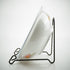 Artliving 4 Pack Black Display Stand Easel, Iron Bowl Stands for Display, Large Deep Bowls, Platters, Dishes