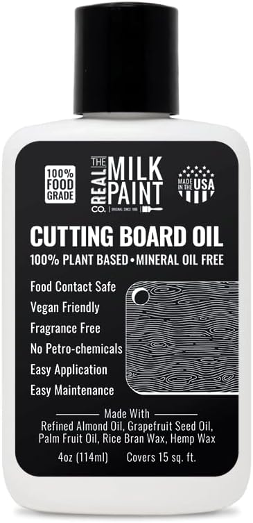 Real Milk Paint, Cutting Board Oil for Wood Chopping Board, Butcher Block,