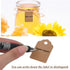 FOCCTS 100pcs 3 inch Honey Dipper Sticks, Wooden Honey Dipper Honey Stirrers Honey Spoon with Natural Jute Twine Kraft