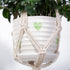 ELANE 2PCS 3-Tier 70" Macrame Plant Hangers Basket Plant Hanger Indoor Outdoor Hanging Plant Holder for Stand Flower